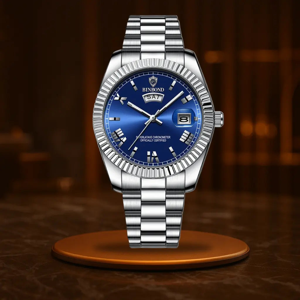 HOVX Aurelius Steel Men’s Watch